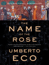 Cover image for The Name of the Rose